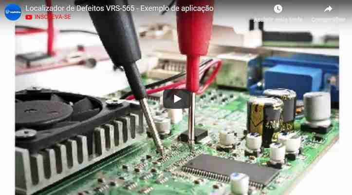 Como reparar uma placa eletrônica sem esquema elétrico utilizando o VRS-565